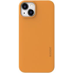 Nudient Thin Precise iPhone 13 Hoesje Hardcase Backcover - Saffron Yellow