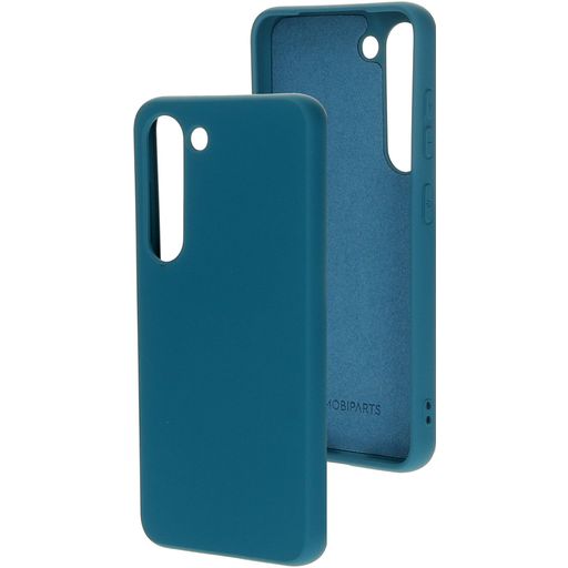 Mobiparts Samsung Galaxy S23 Siliconen Hoesje Backcover - Blueberry Blue