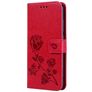 Mobigear Roses Xiaomi Redmi Note 7 Hoesje Bookcase Portemonnee - Magenta