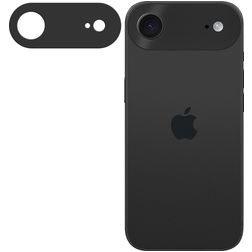 Mobilize iPhone Air Glazen Camera Protector - Case Friendly - Zwart