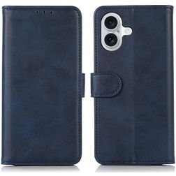Mobigear Wallet iPhone 17 Hoesje Bookcase Portemonnee - Blauw