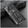 Mobigear Armor Stand Samsung Galaxy A52s 5G Hoesje Hardcase Backcover Shockproof met Standaard - Grijs