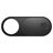 Mobigear Essentials Webcam Cover Privacy Schuifje - Zwart
