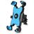 Mobigear PushHold Telefoonhouder fiets Stuurbevestiging Klem Universeel - Blauw