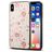 Mobigear Design iPhone XS Max Hoesje Flexibel TPU Backcover - Begonia