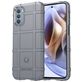 Mobigear Rugged Shield Motorola Moto G31 Hoesje Flexibel TPU Backcover Shockproof - Grijs
