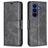Mobigear Excellent Samsung Galaxy A27 Hoesje Bookcase Portemonnee - Zwart