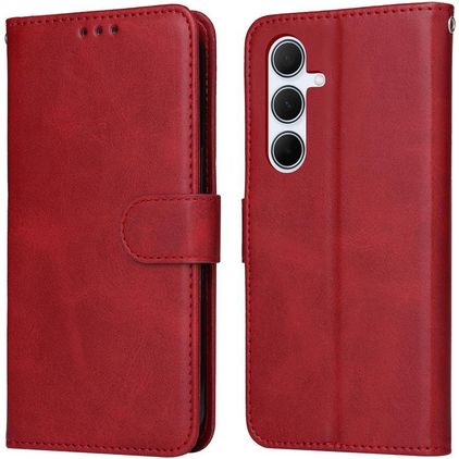 Mobigear Wallet Samsung Galaxy A56 Hoesje Bookcase Portemonnee - Rood