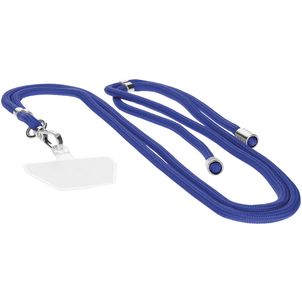 Mobiparts Phonecord Universeel Telefoonkoord Verstelbaar - Blauw