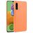 Mobigear Croco Samsung Galaxy A90 Hoesje Hardcase Backcover - Oranje