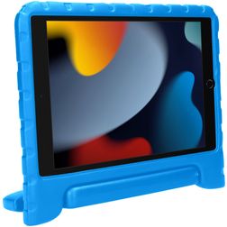 Mobiparts Kids iPad 9 (2021) Kinder Tablethoes met Handvat - Blauw