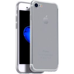 Mobigear Ultra Thin Doorzichtig iPhone 8 Hoesje Flexibel TPU Extra Dun Backcover - Transparant