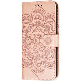 Mobigear Mandala Wallet Case Rose Gold LG K50s