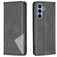 Mobigear Rhombus Slim Samsung Galaxy A54 Hoesje Bookcase - Zwart