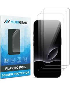 Mobigear iPhone 17 Pro Screenprotector Folie - Case Friendly (3-Pack)