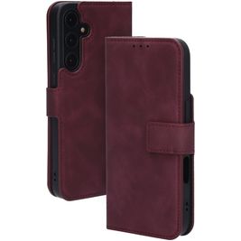 Mobiparts Classic Wallet Samsung Galaxy A35 Hoesje Bookcase Portemonnee - Velvet Red