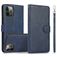 Mobigear Wallet iPhone 16 Pro Max Hoesje Uitneembare 2in1 Bookcase Portemonnee - Blauw