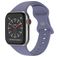 Mobigear Sport Dual Siliconen Apple Watch Bandje Druksluiting - 49/46/45/44 mm - Blauw