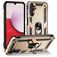Mobigear Armor Ring Samsung Galaxy A14 Hoesje Hardcase Backcover Shockproof met Ringhouder - Goud
