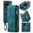 Caseme 008 Samsung Galaxy S20 Plus Hoesje Uitneembare 2in1 Bookcase Portemonnee - Groen