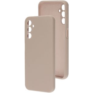 Mobiparts Samsung Galaxy A14 Siliconen Hoesje Backcover - Soft Salmon