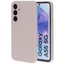 Mobiparts Samsung Galaxy A55 Siliconen Hoesje Backcover - Soft Salmon