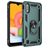 Mobigear Armor Ring Samsung Galaxy A01 Hoesje Hardcase Backcover Shockproof met Ringhouder - Groen