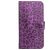 Mobigear Leopard iPhone XS Hoesje Bookcase Portemonnee - Paars