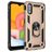 Mobigear Armor Ring Samsung Galaxy A01 Hoesje Hardcase Backcover Shockproof met Ringhouder - Roségoud