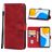 Mobigear Wallet HONOR X7 Hoesje Bookcase Portemonnee - Rood