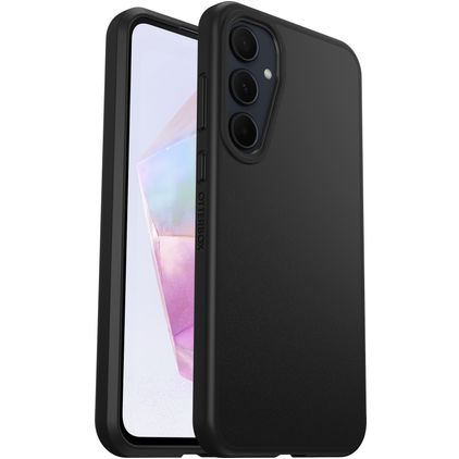 Otterbox React Samsung Galaxy A35 Hoesje Hardcase Backcover Shockproof - Zwart