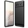 Mobigear Brushed Slim Google Pixel 6 Hoesje Flexibel TPU Backcover - Zwart