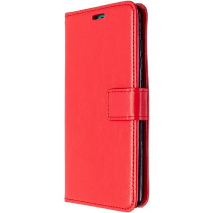 Mobigear Wallet Samsung Galaxy A51 Hoesje Bookcase Portemonnee - Rood