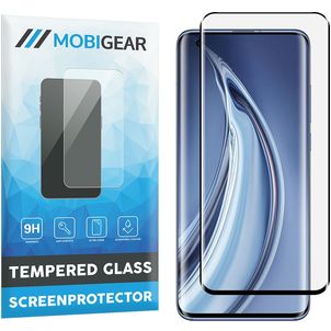 Mobigear Premium Xiaomi Mi 10 Pro Glazen Screenprotector - Case Friendly - Zwart