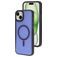 Mobiparts Hardcover iPhone 15 Plus MagSafe Hoesje Hardcase Backcover - Satin Purple