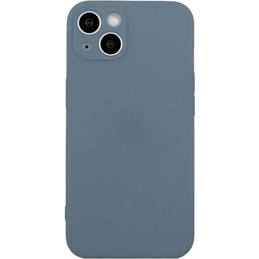 Mobigear Colors iPhone 15 Hoesje Flexibel TPU Backcover - Grijs