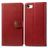 Mobigear Snap Button iPhone 8 Hoesje Bookcase Portemonnee - Rood