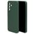 Mobiparts Samsung Galaxy A56 Siliconen Hoesje Backcover - Forest Green