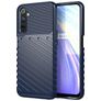 Mobigear Groove Realme 6 Hoesje Flexibel TPU Backcover - Blauw