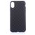 Mobigear Racing iPhone XS Max Hoesje Flexibel TPU Backcover - Zwart