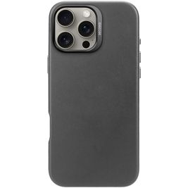 Decoded iPhone 16 Pro Max MagSafe Hoesje Echt Leer Backcover - Zwart