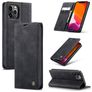 Caseme 013 iPhone 12 Pro Max Hoesje Bookcase Portemonnee - Zwart