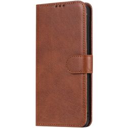 Mobigear Premium Samsung Galaxy A51 Hoesje Bookcase Portemonnee - Bruin
