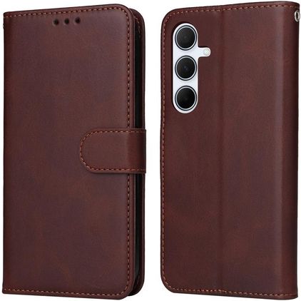 Mobigear Wallet Samsung Galaxy A56 Hoesje Bookcase Portemonnee - Bruin