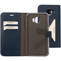 Mobiparts Classic Wallet Samsung Galaxy J4 Plus Hoesje Bookcase Portemonnee - Blauw
