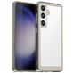 Mobigear Crystal Samsung Galaxy S24 Plus Hoesje Hardcase Backcover - Grijs