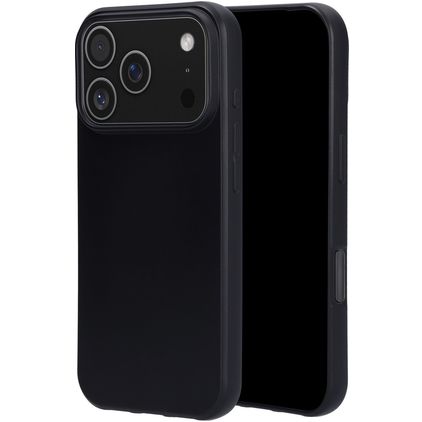 Mobiparts Classic iPhone 18 Pro Hoesje Flexibel TPU Backcover - Zwart
