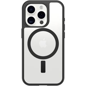 Otterbox React iPhone 16 Pro MagSafe Hoesje Hardcase Backcover Shockproof - Transparant / Zwart