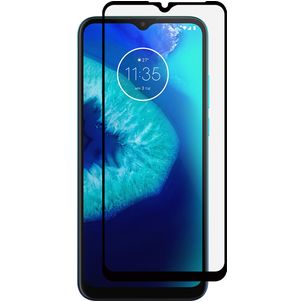 Mobigear Premium Motorola Moto G8 Power Lite Glazen Screenprotector - Case Friendly - Zwart