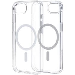 Mobiparts Hardcover Doorzichtig iPhone 16e MagSafe Hoesje Hardcase Backcover - Transparant